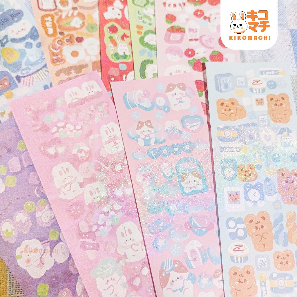 

Fluffy and Puffy Animal Sticker 1lbr