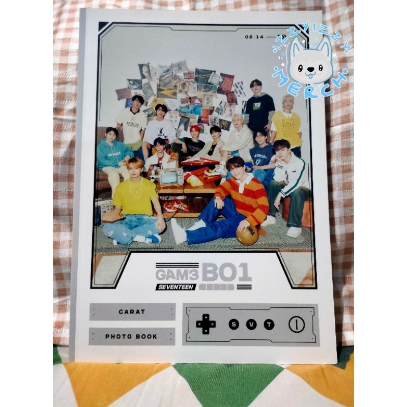 SEVENTEEN MEMBERSHIP KIT PHOTOBOOK GAM3BO1