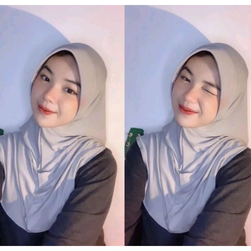 Hijab Bergo Sport Wanita Menutup Dada