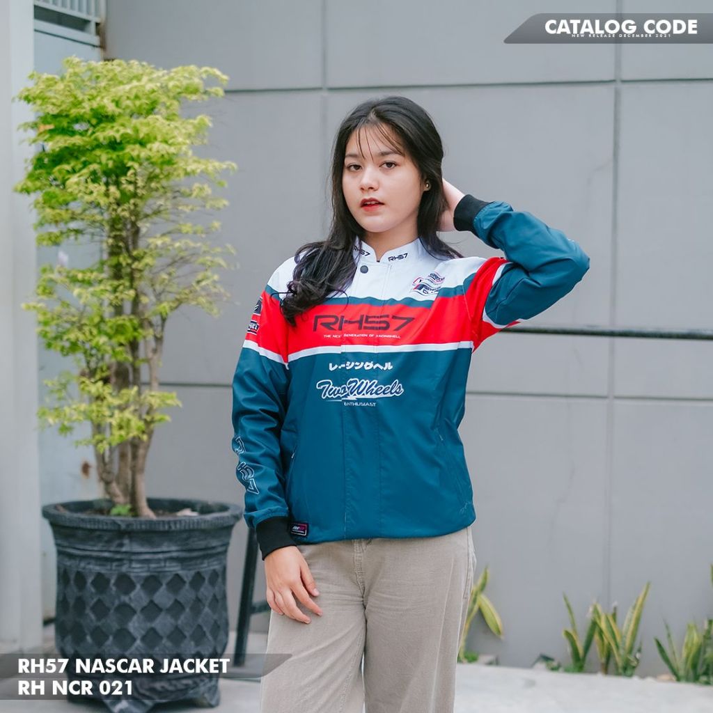 [PROMO JK NCR 21 BELI 2 ONGKIR 1 BISA COD] JAKET NASCAR RH57 ORIGINAL JAKET PARASUT RH57 JAKET PARAS