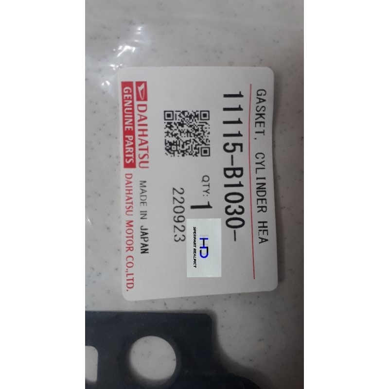 GASKET CYLINDER HEAD DAIHATSU 11115-B1030-008