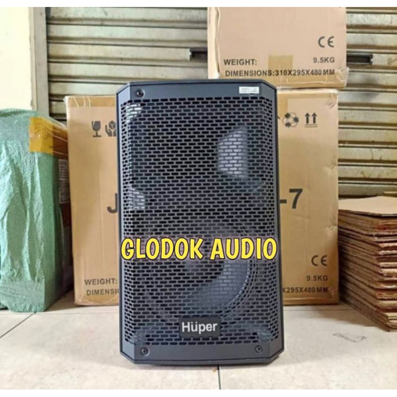 Speaker Aktif Huper Js7 Original Speaker 8inch Garansi resmi