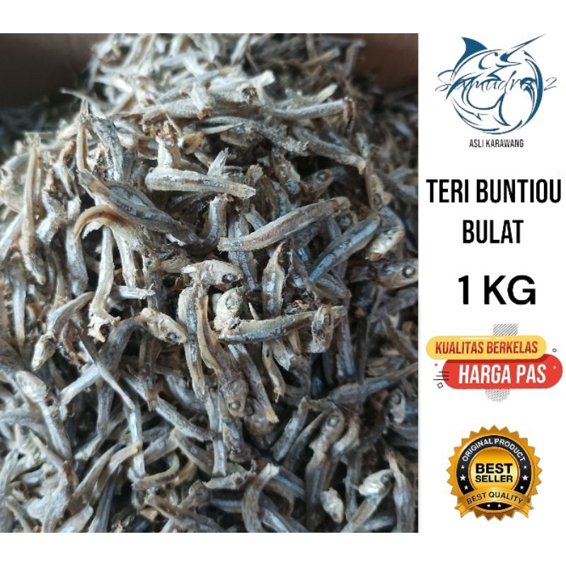 

Teri Buntio Hitam Bulat- 1Kg