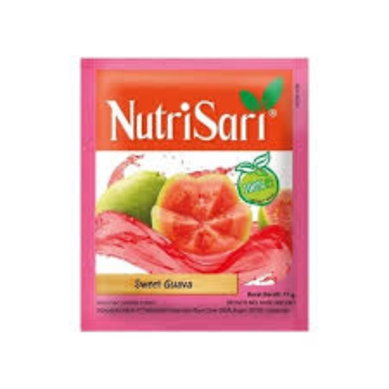 

Nutrisari jambu 10pcs x 11g