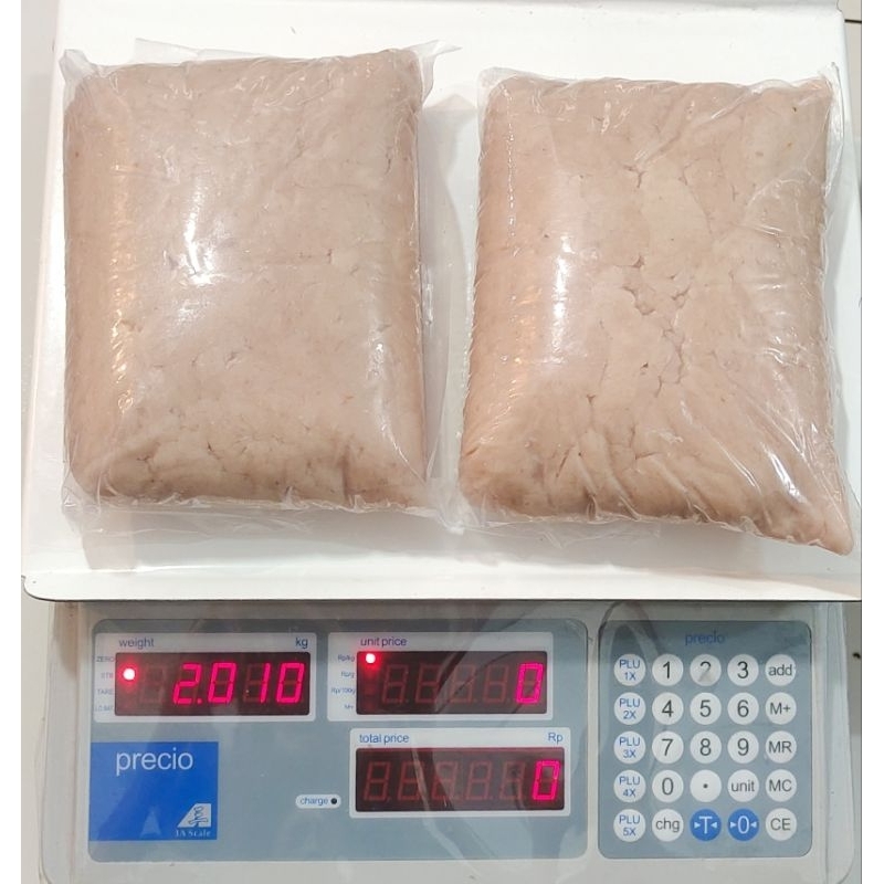

ikan tengiri giling kmasan 500 gram cocok untuk pempek somay baso tewan otak2 dll