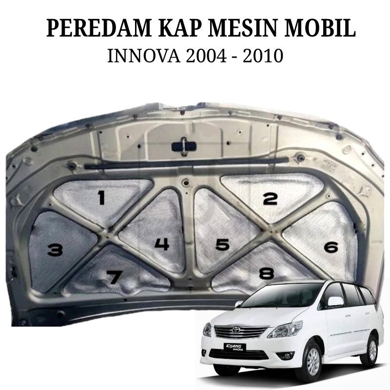Peredam Kap Mesin Innova 2004 - 2010