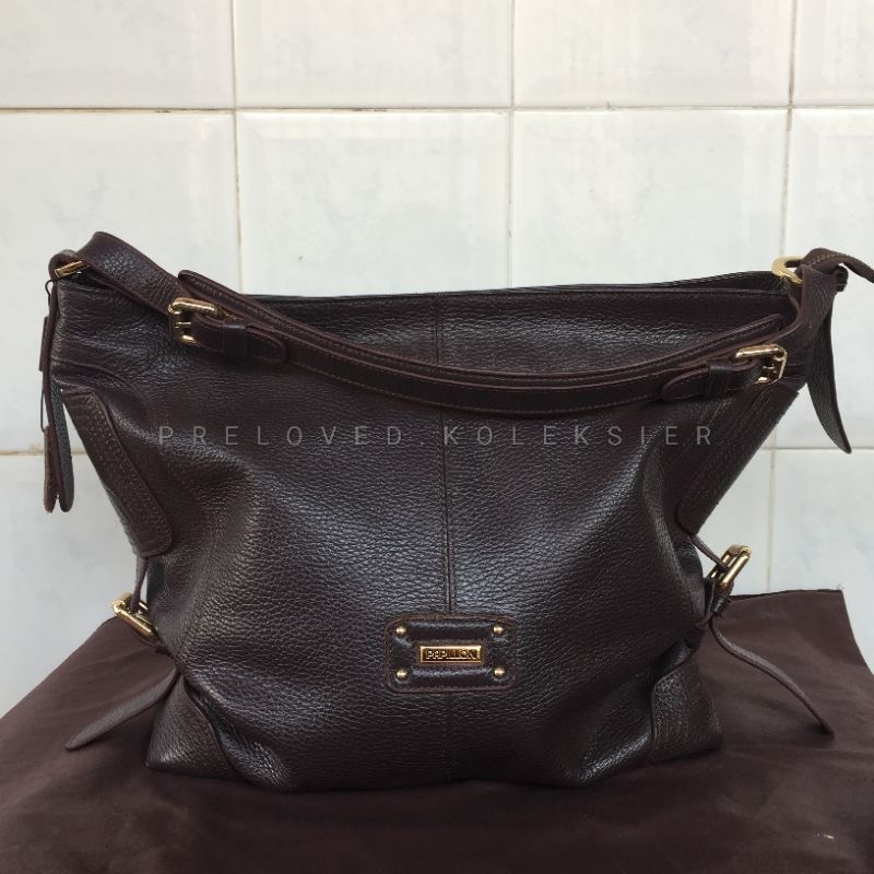 Tas Papillon Coklat Kopi (Preloved Koleksier)