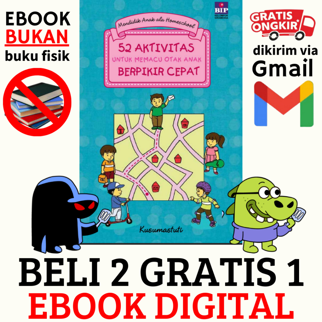 

(52) Aktivitas untuk Memacu Otak Anak Berpikir Cepat - Mendidik Anak ala Homeschool (Kusumastuti