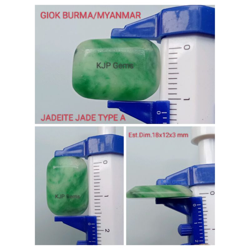 Giok Burma/Myanmar || Natural Jadeite Jade