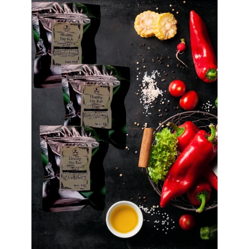 

ingin jajan healthy dry rub la marine seasoning hot spicy 100 gram cocok untuk diet