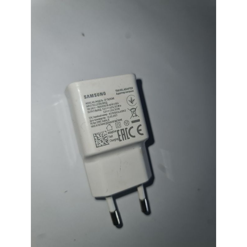 charger Samsung ori copotan kepala saja