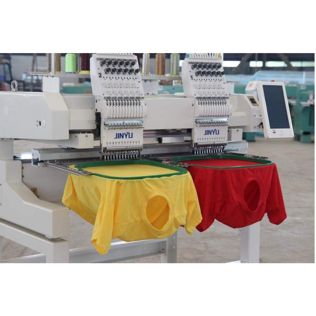 Baru Mesin Bordir Komputer 2 Kepala 12 Jarum Free Instalasi