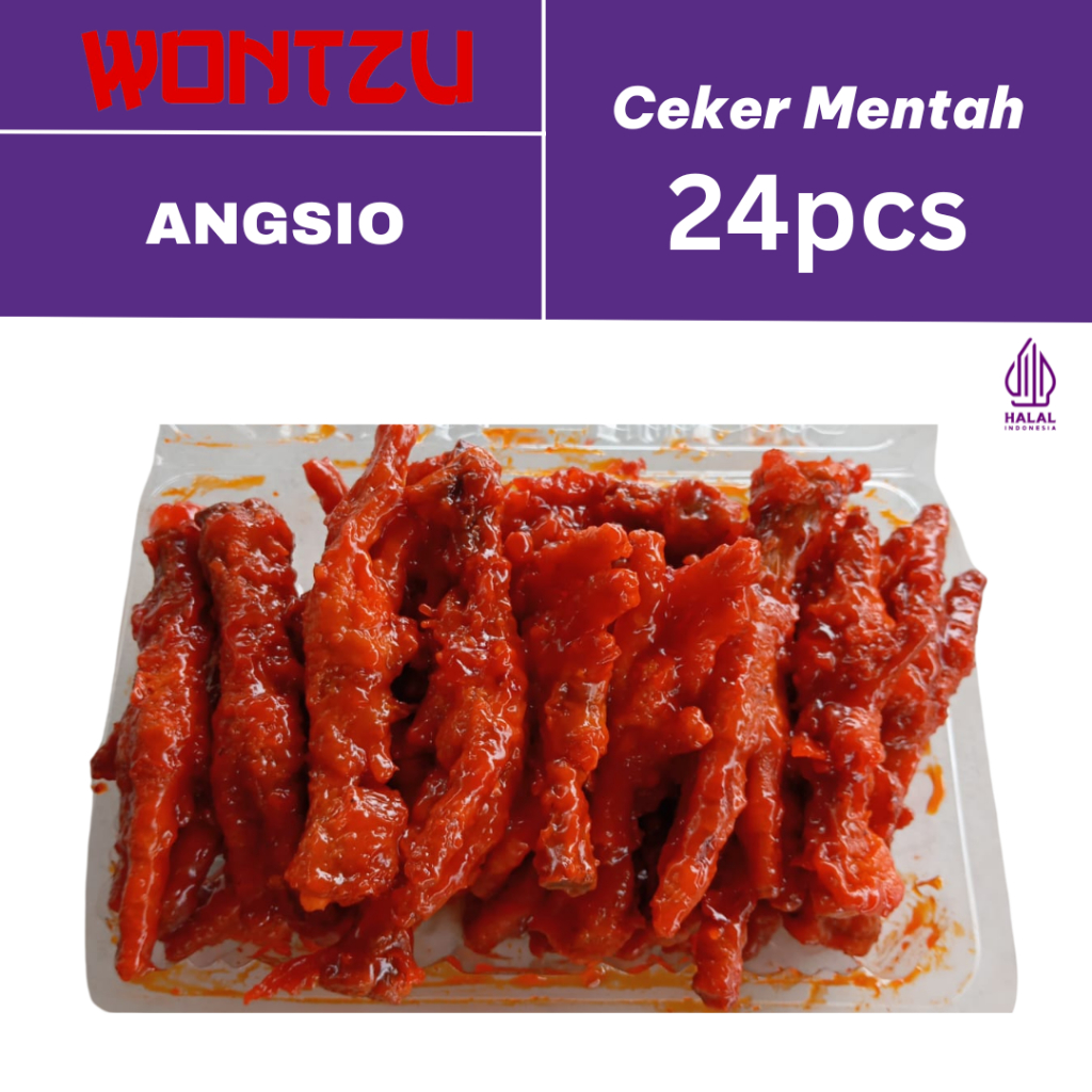 

Angsio Kaki/Ceker Ayam Mentah 24 Pcs 100% Halal