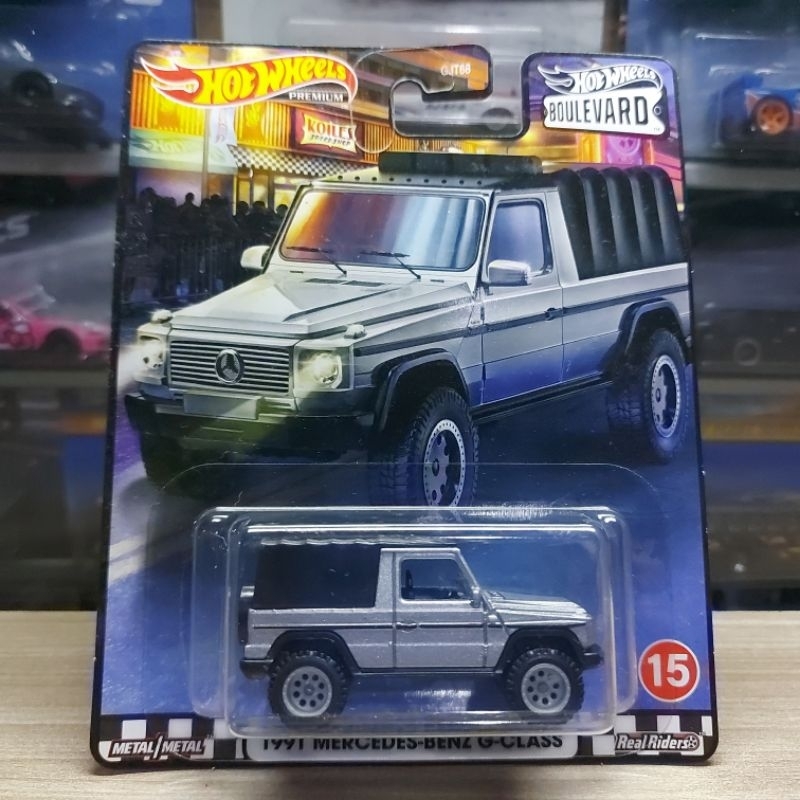 HOT WHEELS 1991 MERCEDES BENZ G CLASS - BOULEVARD 15 - PREMIUM