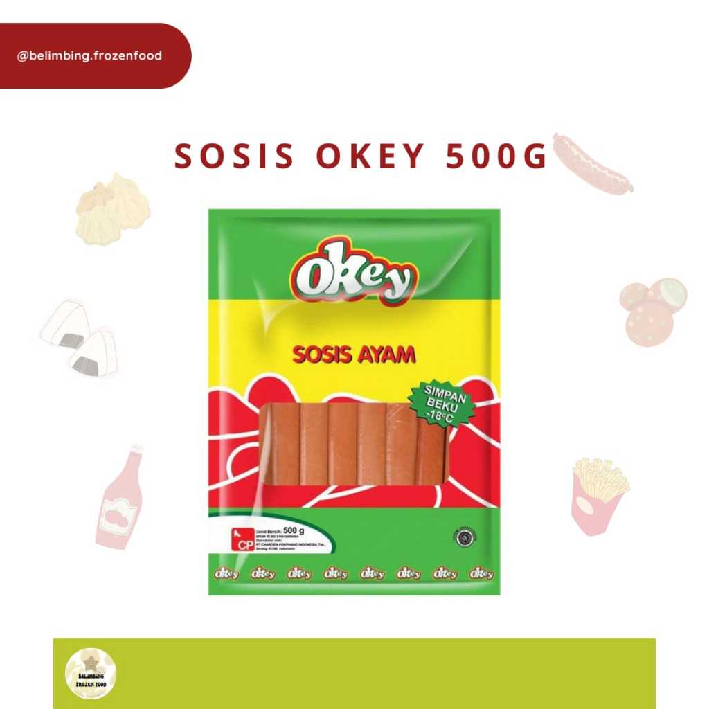 

Sosis Okey 500gr