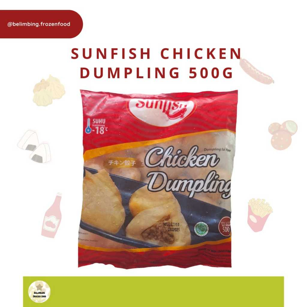 

Sunfish Dumpling Chicken 500gr