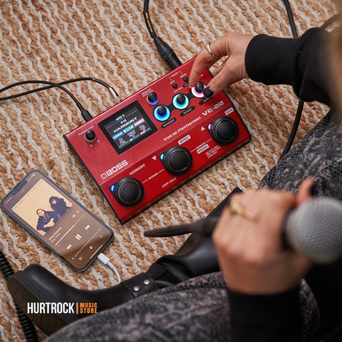 Boss VE22 VE-22 Vocal Effect Processor - Efek Vocal