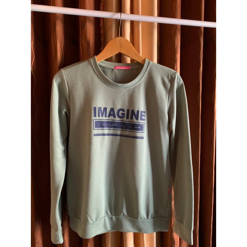 Sweater Hijau mint