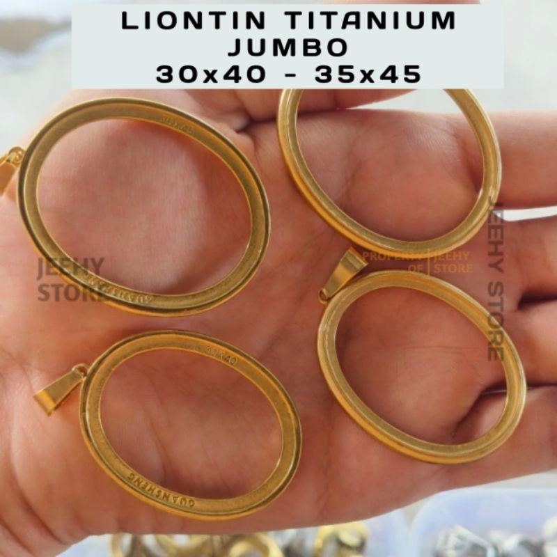Emban / Ikatan Liontin Titanium Super Tanam Jumbo