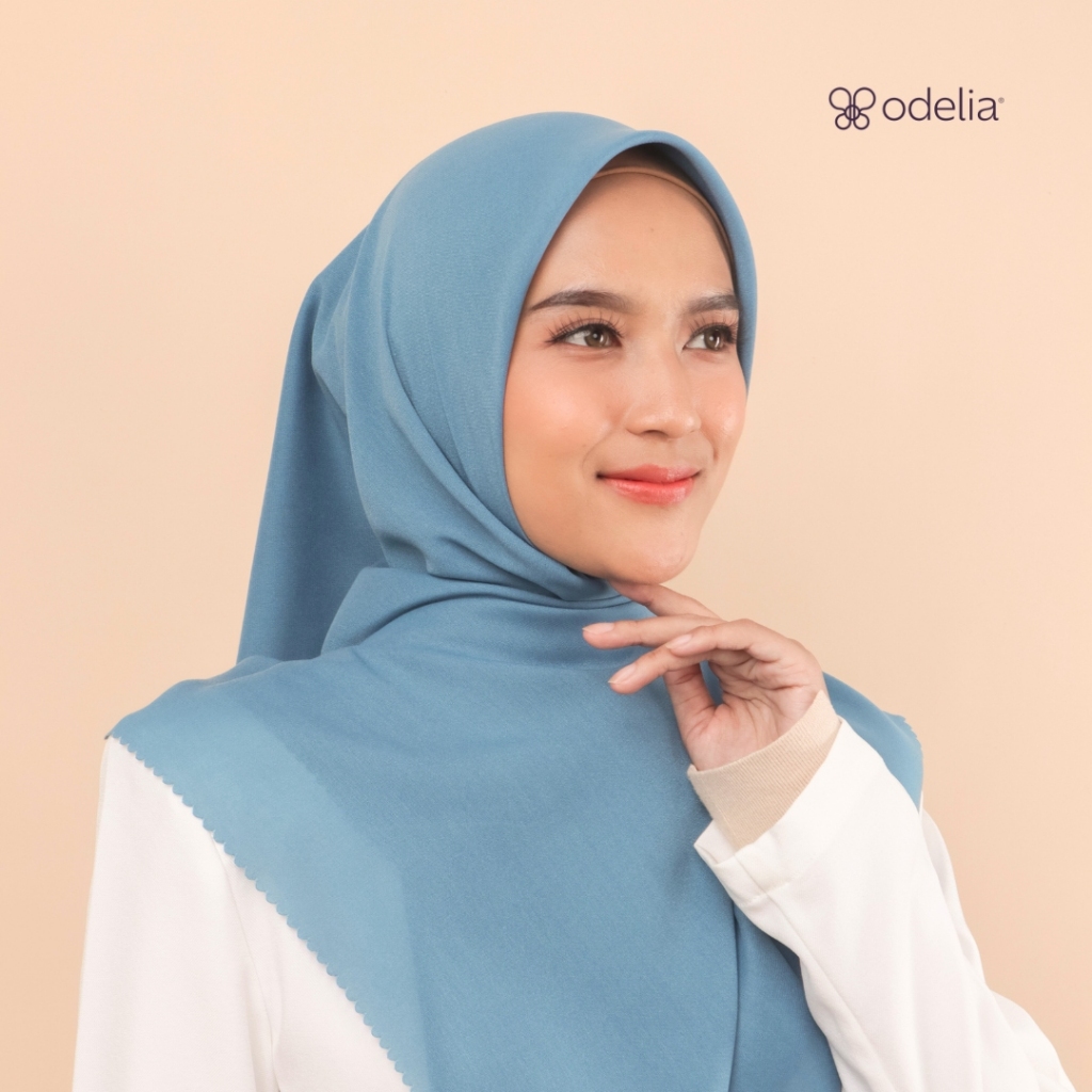 Odelia - Hanara voal ultafine premium packaging ziplock | Hijab Segi empat