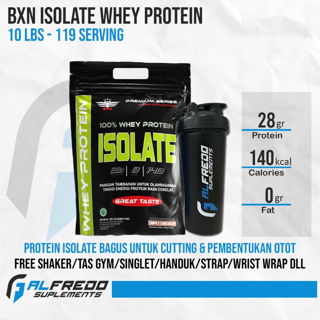 BXN Whey Isolate 10lbs Whey Protein 100% Isolate