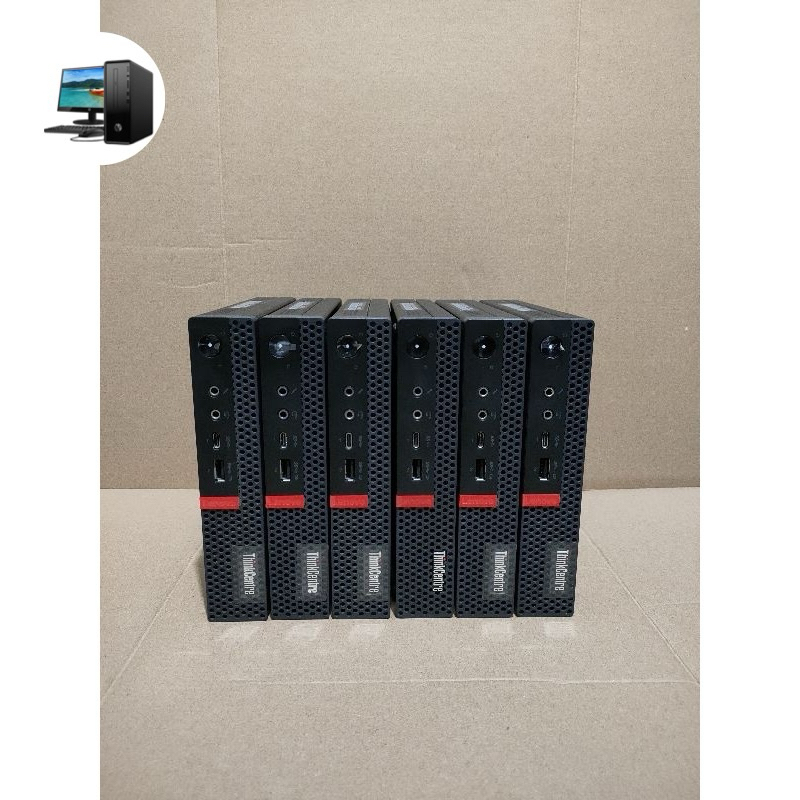 Pc mini lenovo thinkcentre M720q core i5-8500t ram 16gb ssd 256gb murah