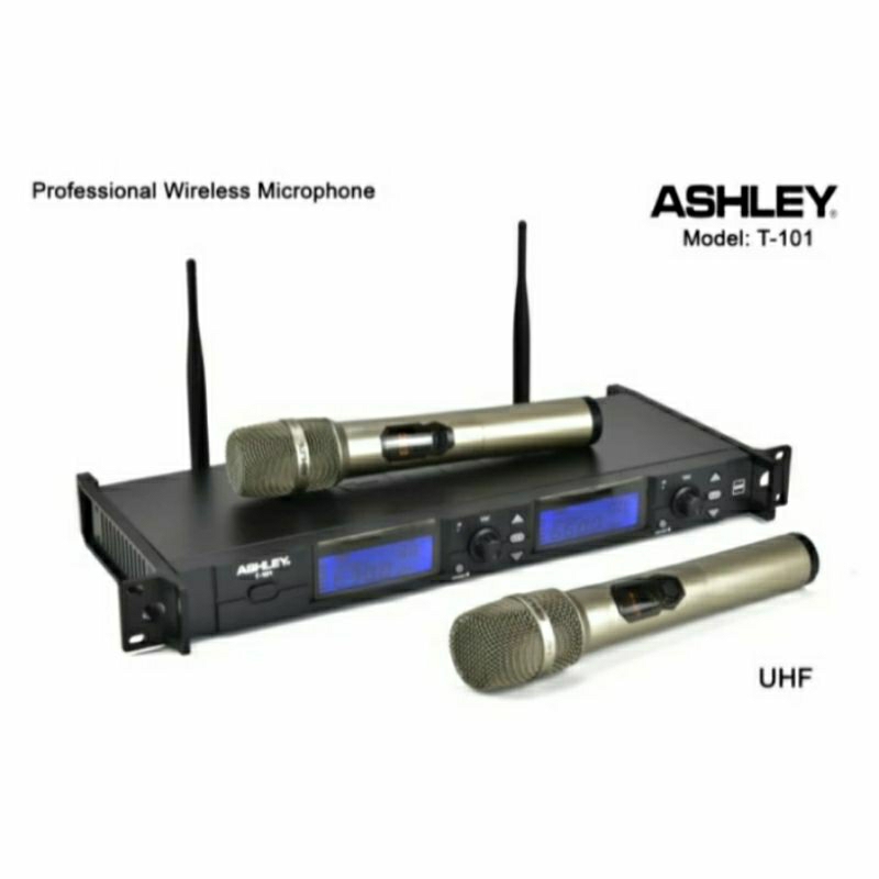 mic wireless original ashley t101 microphone wireless mic karaoke