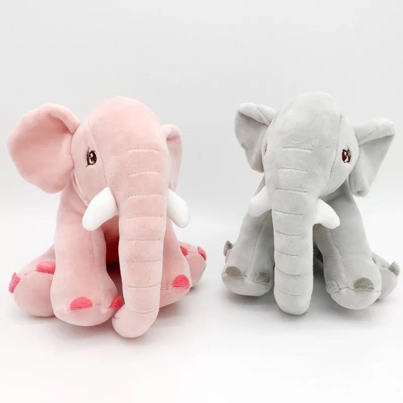 Boneka Gajah Elephant Peek A Boo Kualitas Import Bahan Yelvo Halus Ukuran 40Cm