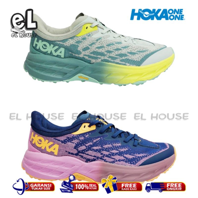 HOKA ONE ONE SPEEDGOAT 5/SEPATU RUNNING WANITA/SEPATU LARI WANITA/HOKA ONE ONE ORIGINAL