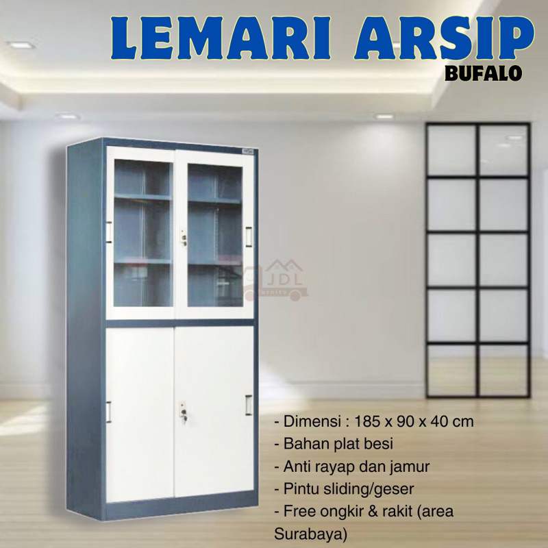 Lemari Arsip Besi - Lemari Arsip Sliding