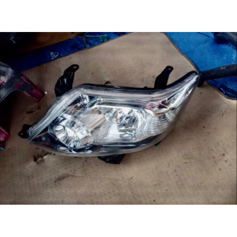 headlamp lampu depan toyota fortuner vnt 2012 2013 2014