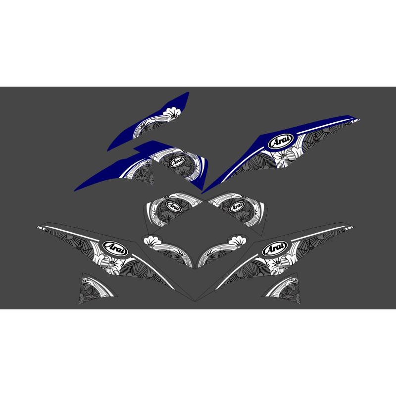 STRIPING STICKER ARAI NAKANO MIO M3