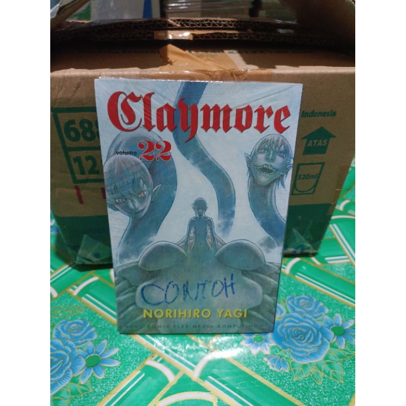 Komik Claymore 22 segel / komik Claymore vol 22 segel