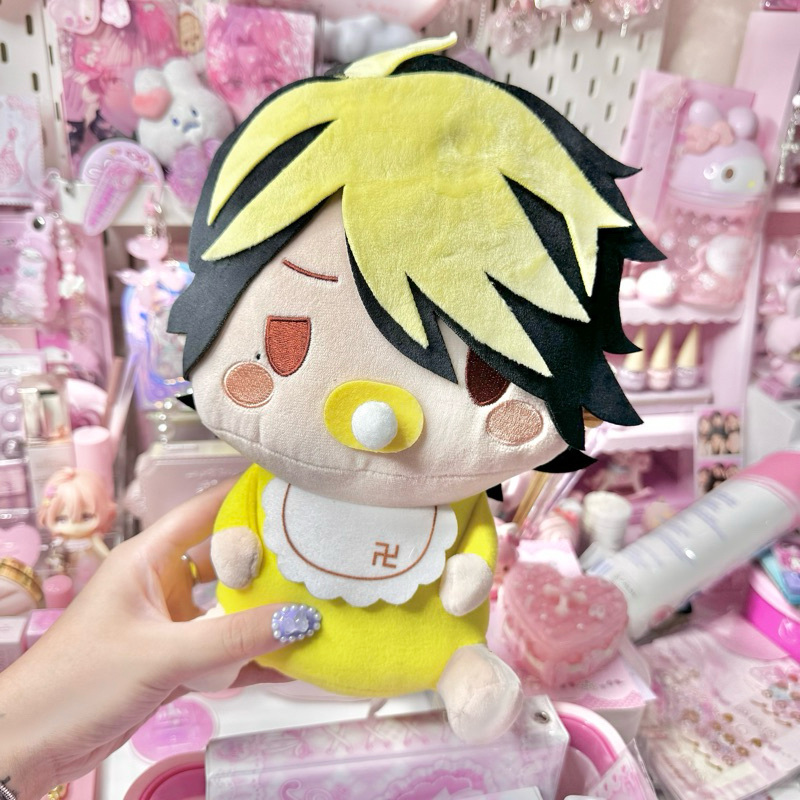 kazutora hanemiya ngempeng bocil baby plush boneka