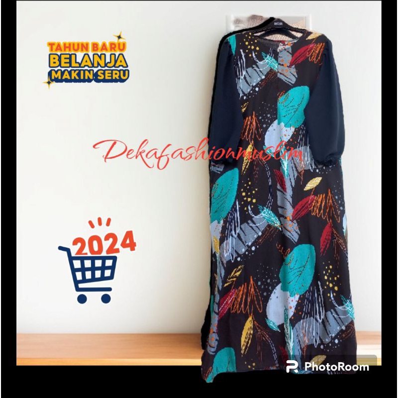 daster gamis kekinian dengan ukuran jumbo ld 120