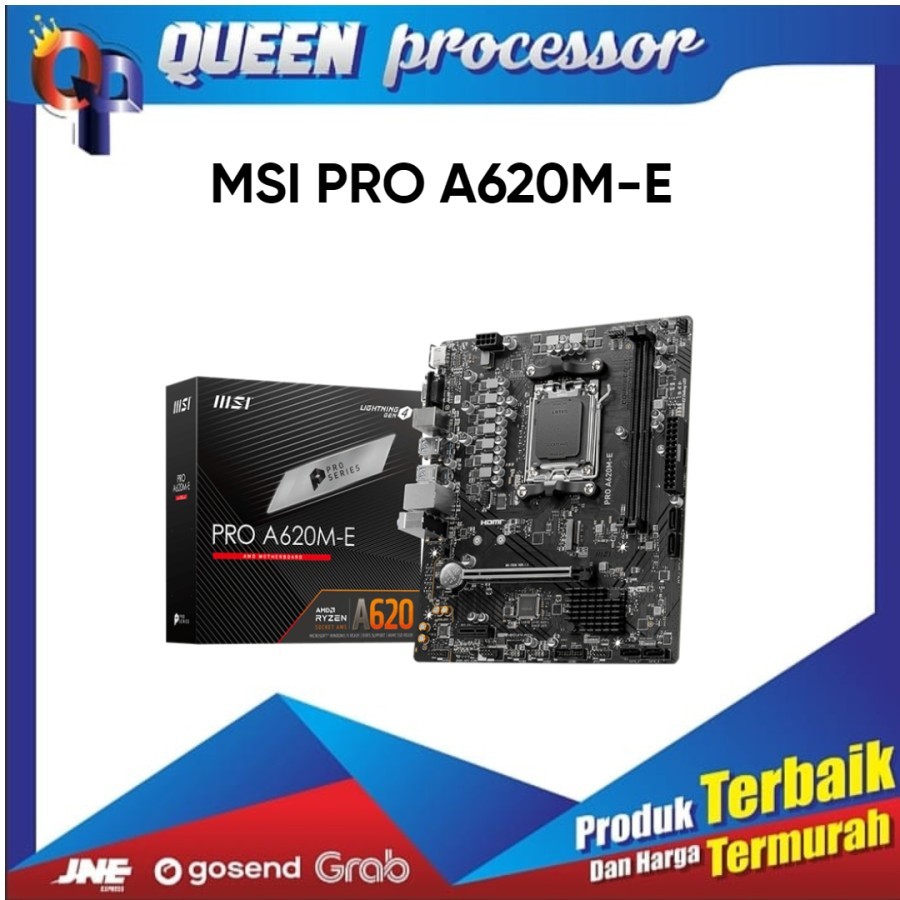 MOTHERBOARD MSI PRO A620M-E ( AM5 / A620 / DDR5 )