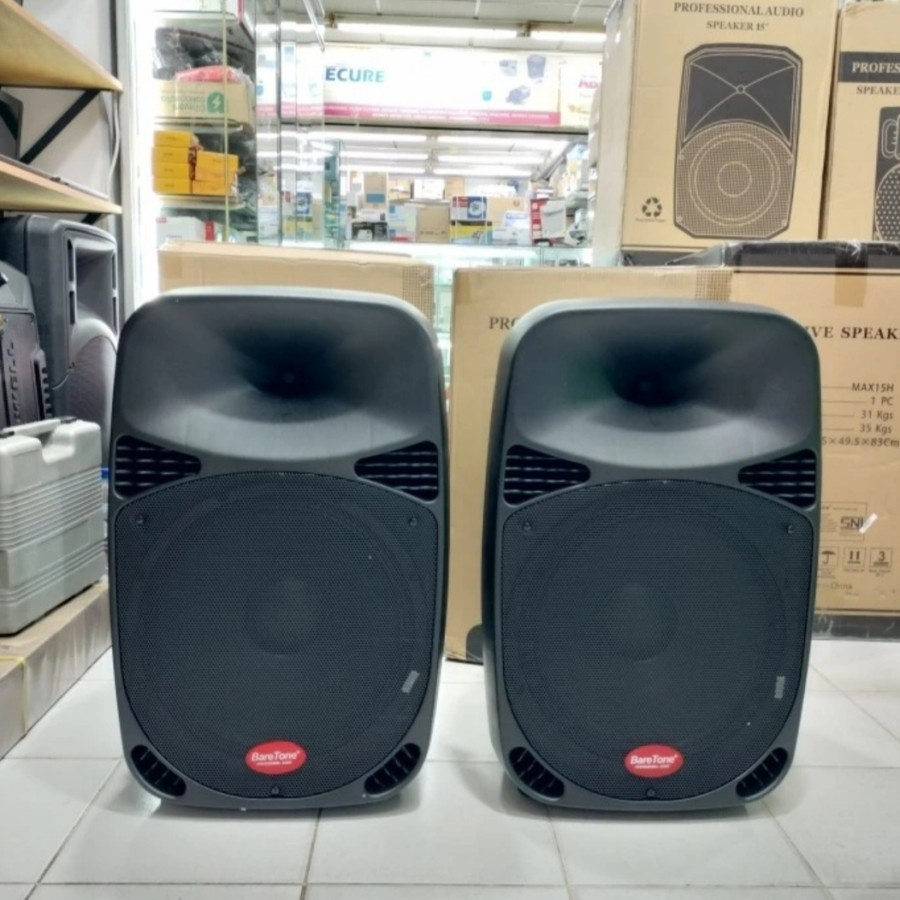 Speaker Aktif Baretone MAX15MB Original 15inchi 200 Watt (Satuan)