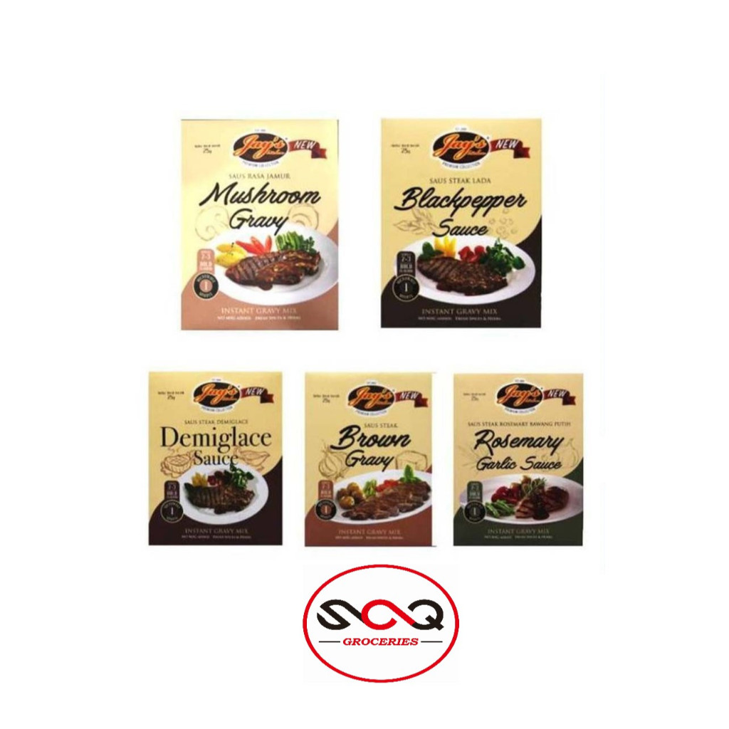 

Jay's Saus Steak 25 gr / STEAK SAUCE JAYS / BUMBU STEAK