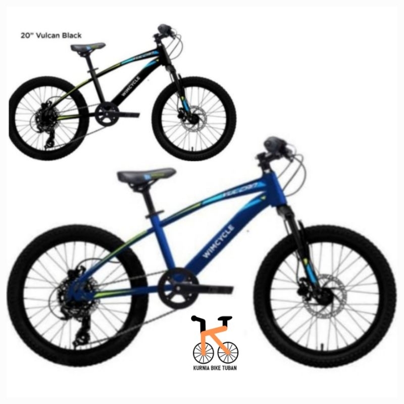 Sepeda Gunung MTB 20 WIM CYCLE VULCAN WIMCYCLE