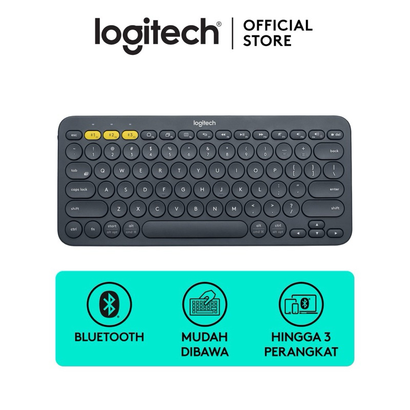 [Preloved] Logitech K380 Keyboard Wireless Bluetooth Multi-Device untuk Windows, Mac, Chrome OS, And