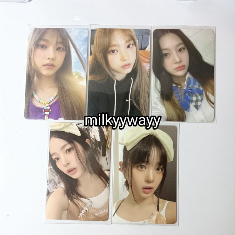 (SETELAH CO WAJIB UBAH EKSPEDISI KE J&T) PHOTOCARD GIRLGROUP NEWJEANS HAERIN HOODIE HAERIN CIMOL HAN