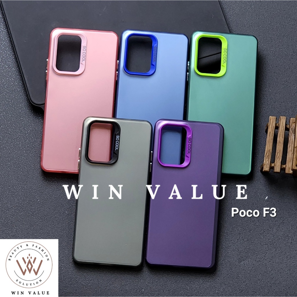 Case Poco F3 Poco F4 Poco M3 Poco M3 Pro Case HYBRID IMD Color Plate Hologram SO COOL Case Poco F3 P