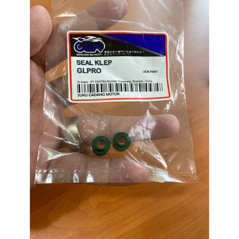 (CRUN) Seal Klep Set Gl Pro KEH Neotech / Sil Klep Tiger / Tiger Revo / CB 100 / Gl 100 / Mega Pro P