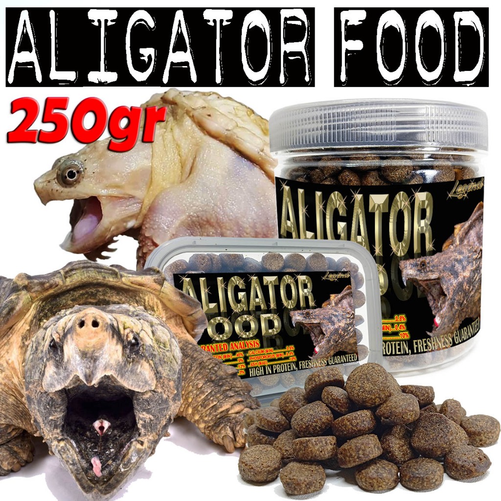 250GR MAKANAN ALIGATOR SNAPPING TURTLE FOOD PELET KURA AIR AST CST ALLIGATOR REPTILE TURTLES BRAZIL 