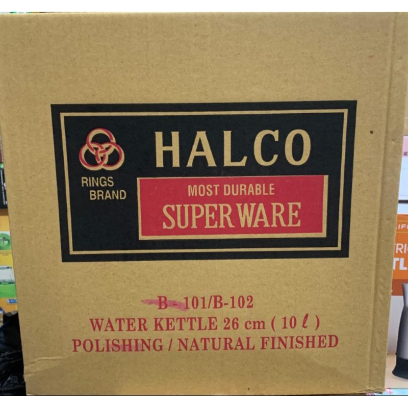 Teko Halco 26Cm 10L (Tidak Bunyi)