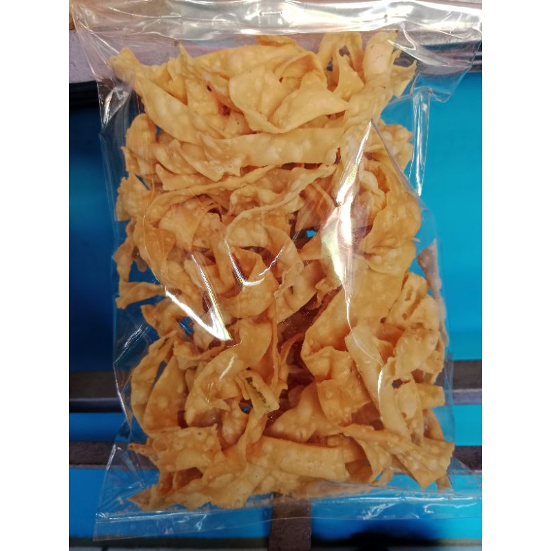 

KERIPIK PANGSIT STIK ORIGINAL 200GRAM