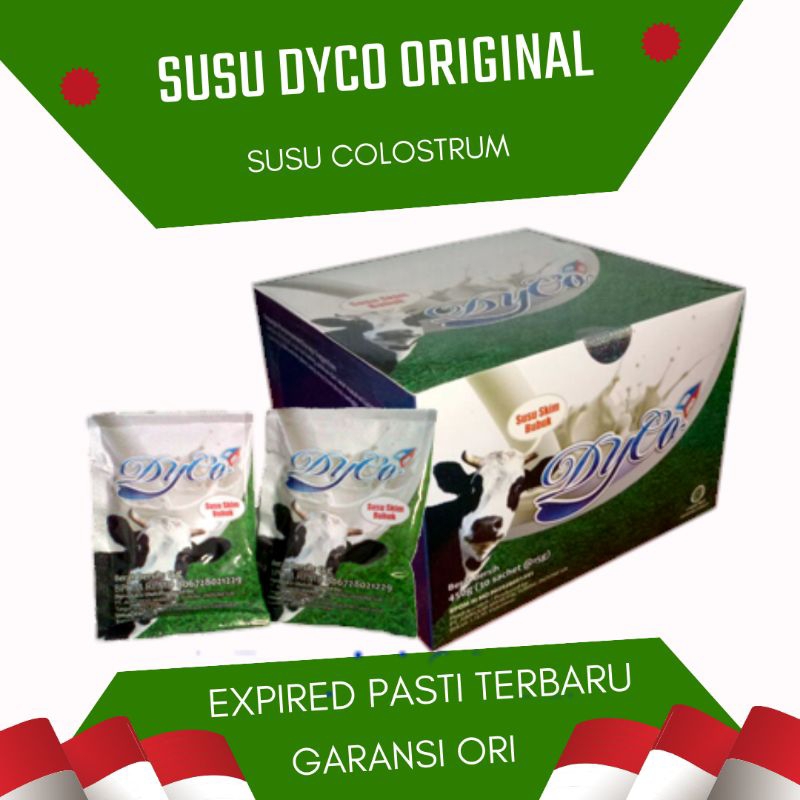 

Susu Dyco Original 30 sachet Susu Colostrum