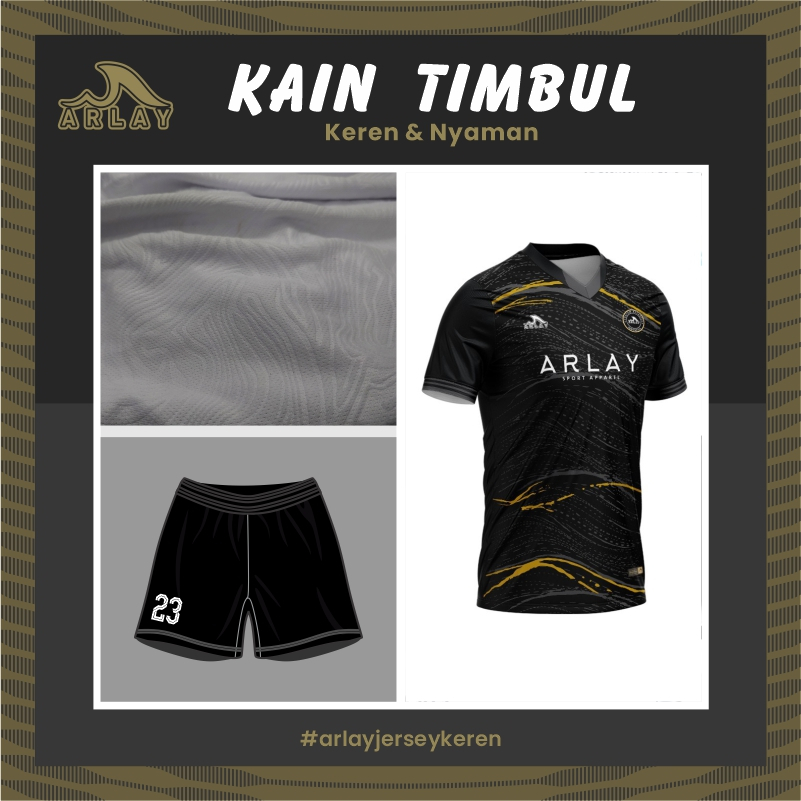 ARLAY JERSEY - BAJU PRINTING FUTSAL BOLA BADMINTON KEREN DESAIN CUSTOM