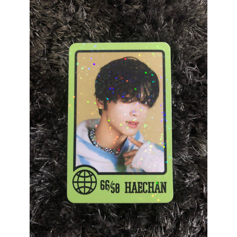 Haechan special trading card stc green nct nation haekor korek lucky draw soundwave golden age