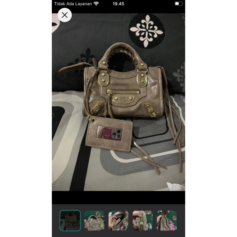 baleciaga mini city edge